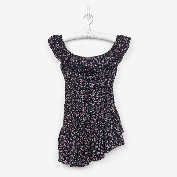 Lovers + Friends Dresses & Skirts - Lovers And Friends Sylviana Mini Dress Size S Martine Bloom Floral Revolve